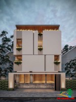 Biệt thự đường số, làng báo chí, Thảo Điền Quận 2- 5 PN Gias 36 ty