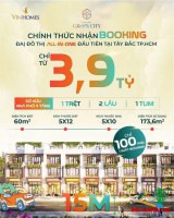 Chưa từng có trên thị trường, Chỉ 3.9 tỷ – có nhà phố Vinhomes