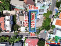 Khuôn đất xây Villa Lê Ngô Cát - Quận 3, Đất trống, Hướng Tây Nam