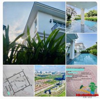 Villa SAROMA Đại Quang Minh Thủ Thiêm (24m x 23m, 552m2, hầm 3 lầu)