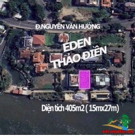 Mặt tiền sông Sài Gòn, nội khu Compound Eden – 117 Nguyễn Văn Hưởng. - Giá 135 tỷ